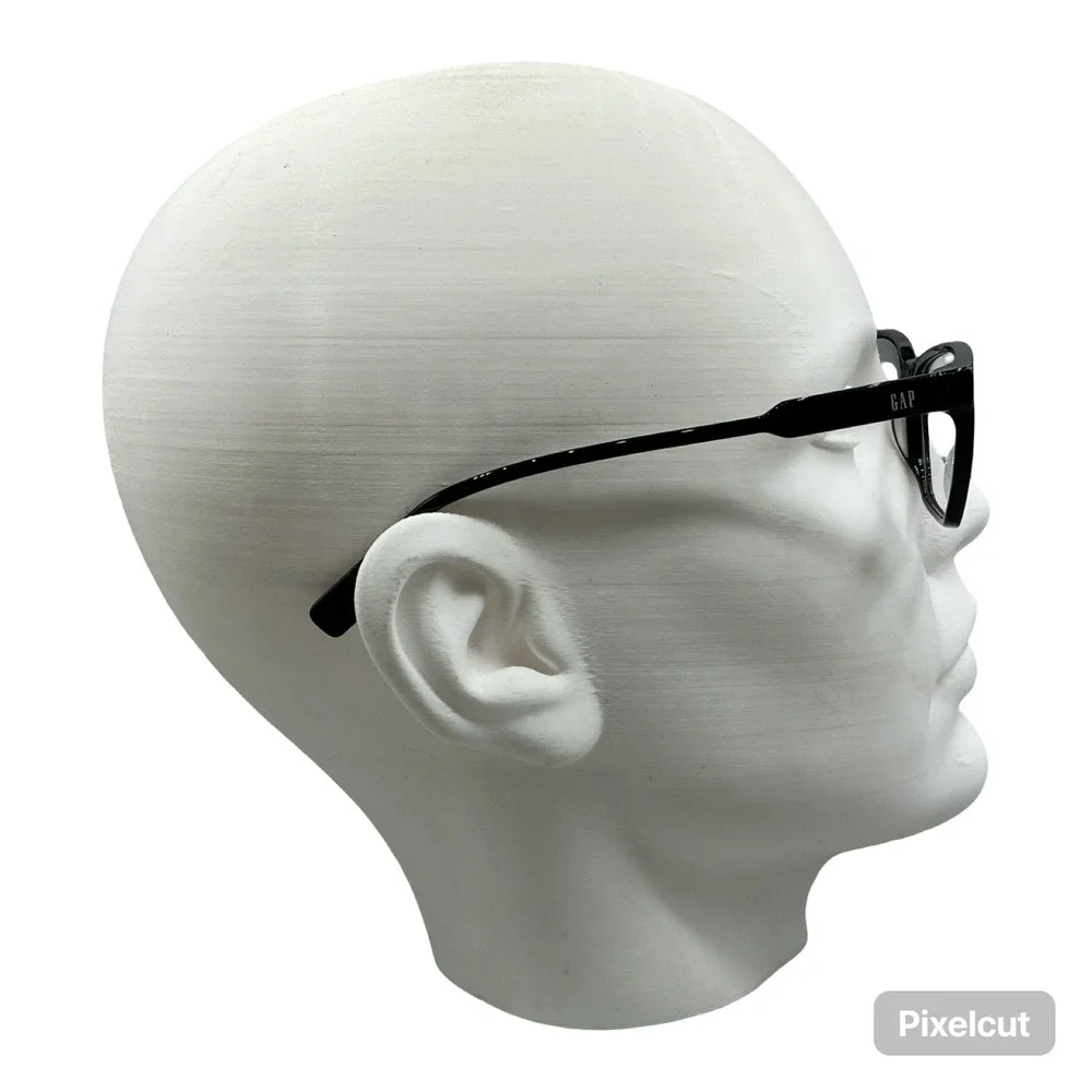 GAP‎ Black Rectangular Eyeglasses VGP507 55-15-140 Mens Womens Frames NEW